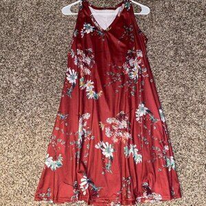 Floral Sleeveless Dress